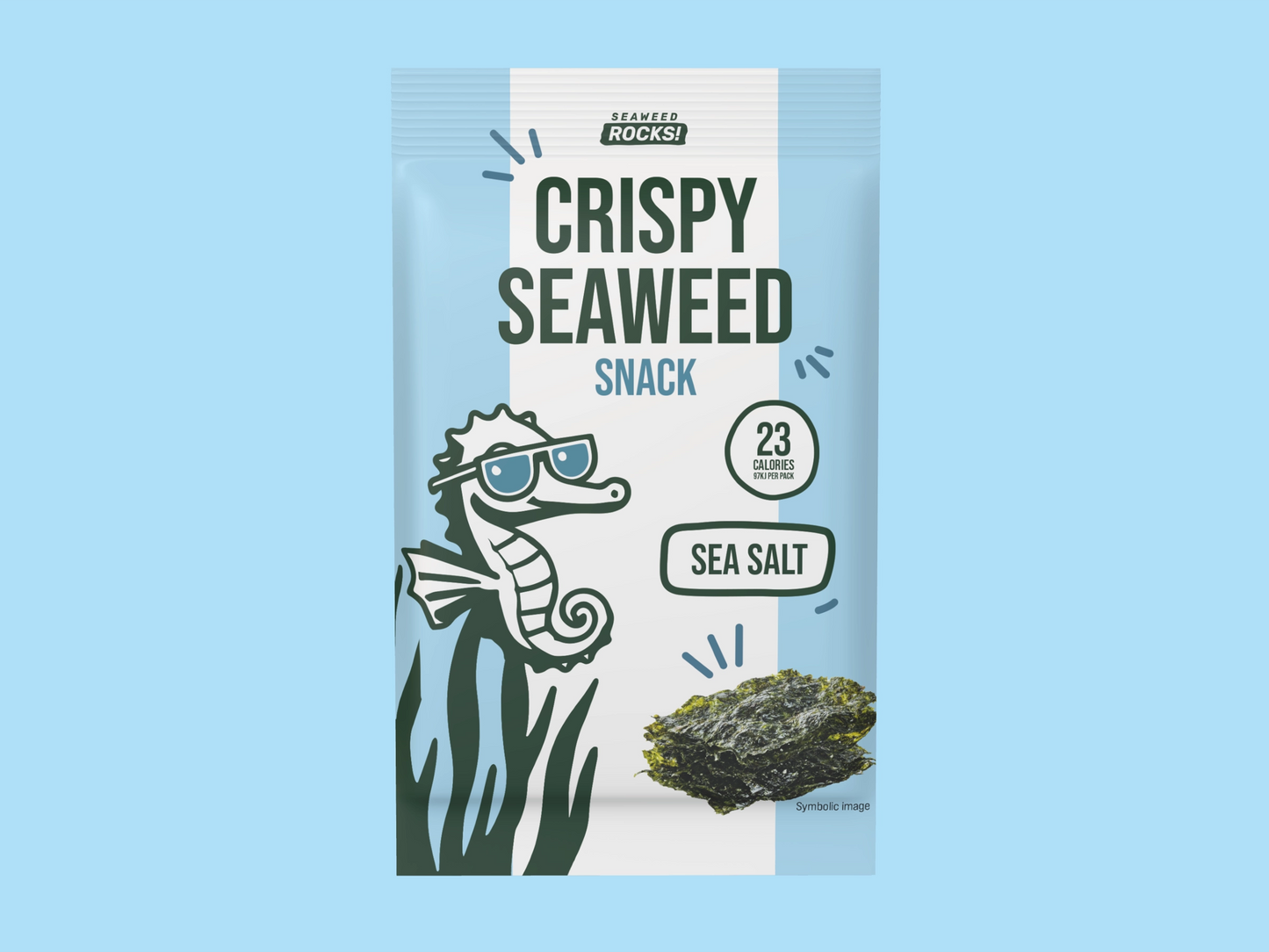 Sea Salt Seaweed Snack - (5 x 4.5g)