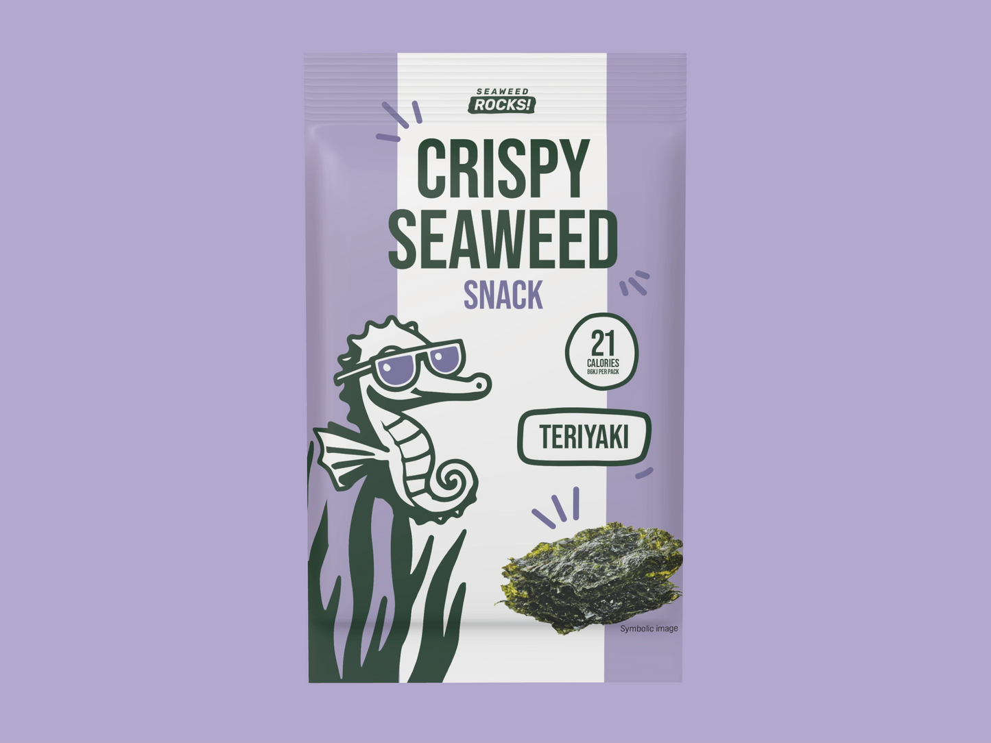 Teriyaki Seaweed Snack - (5 x 4.5g)