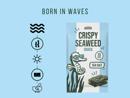 Sea Salt Seaweed Snack - (5 x 4.5g)