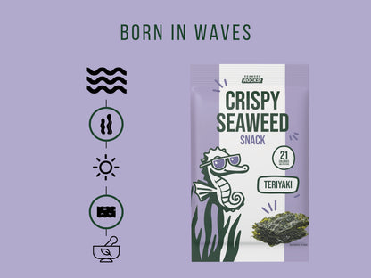 Teriyaki Seaweed Snack - (5 x 4.5g)