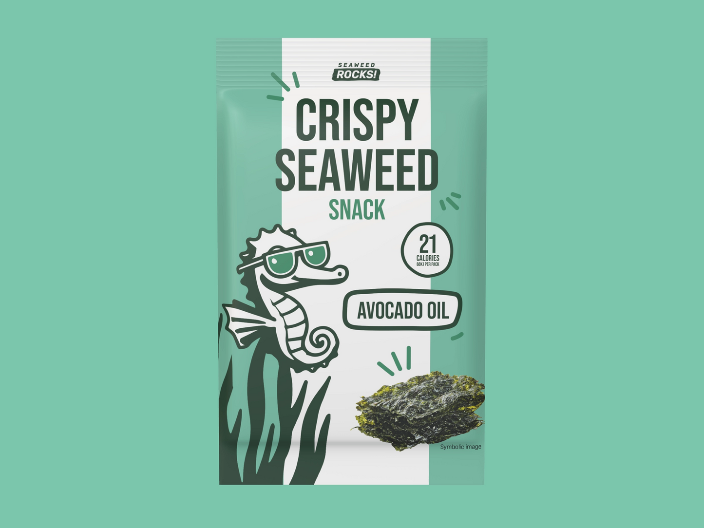 Avocado Oil Seaweed Snack - (5 x 4.5g)