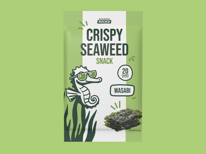 Wasabi Seaweed Snack - (5 x 4.5g)