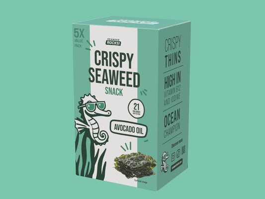 Avocado Oil Seaweed Snack - (5 x 4.5g)