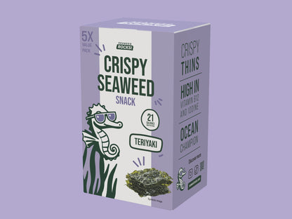 Teriyaki Seaweed Snack - (5 x 4.5g)